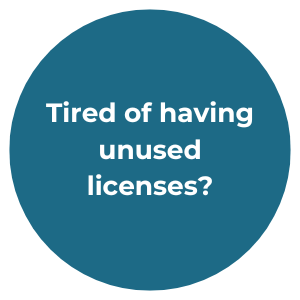 Never again have unused MS licenses