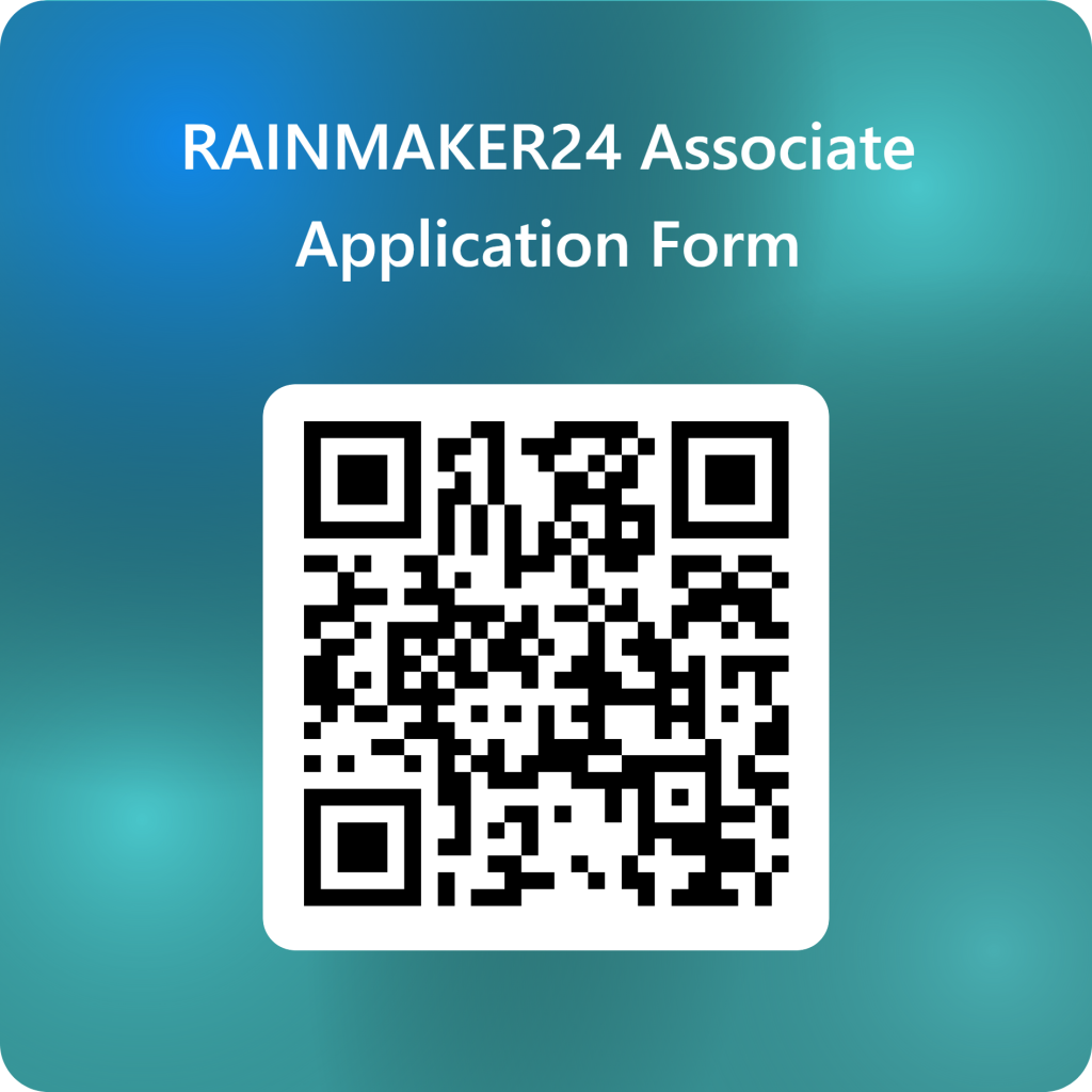 QRCode for RAINMAKER24 Associate Application Form